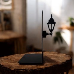 نگهدارنده کتاب نیتا متال طرح چراغ کلاسیک