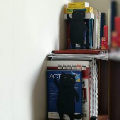 نگهدارنده کتاب نیتا متال طرح گربه پاپیونی