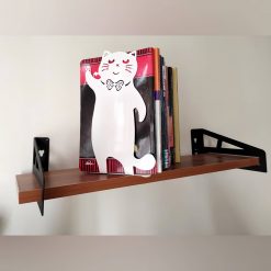 نگهدارنده کتاب طرح گربه پاپیونی