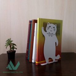 نگهدارنده کتاب طرح گربه