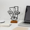 تندیس مینیمال نیتا متال طرح کوبیسم