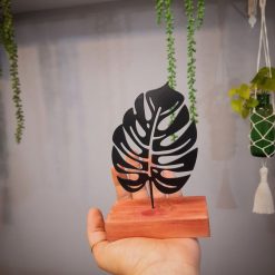 تندیس مینیمال نیتا متال طرح برگ انجیری