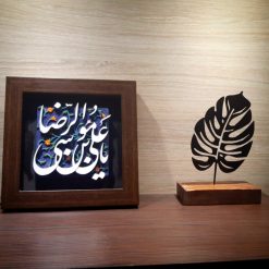 تندیس مینیمال نیتا متال طرح برگ انجیری