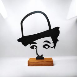 تندیس مینیمال نیتا متال طرح چارلی چاپلین