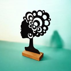 تندیس مینیمال نیتا متال طرح ماندلا