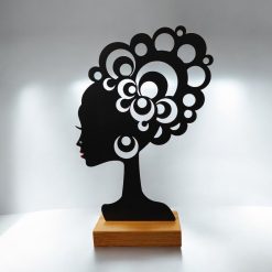 تندیس مینیمال نیتا متال طرح ماندلا