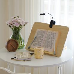 چراغ مطالعه شارژی گیره دار نیتا متال