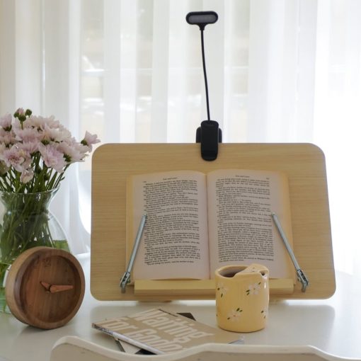 چراغ مطالعه شارژی گیره دار نیتا متال