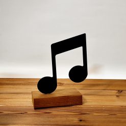 تندیس مینیمال نیتا متال طرح نت موسیقی چنگ