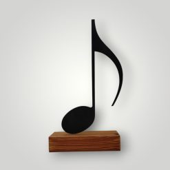 تندیس مینیمال نیتا متال طرح نت موسیقی چنگ