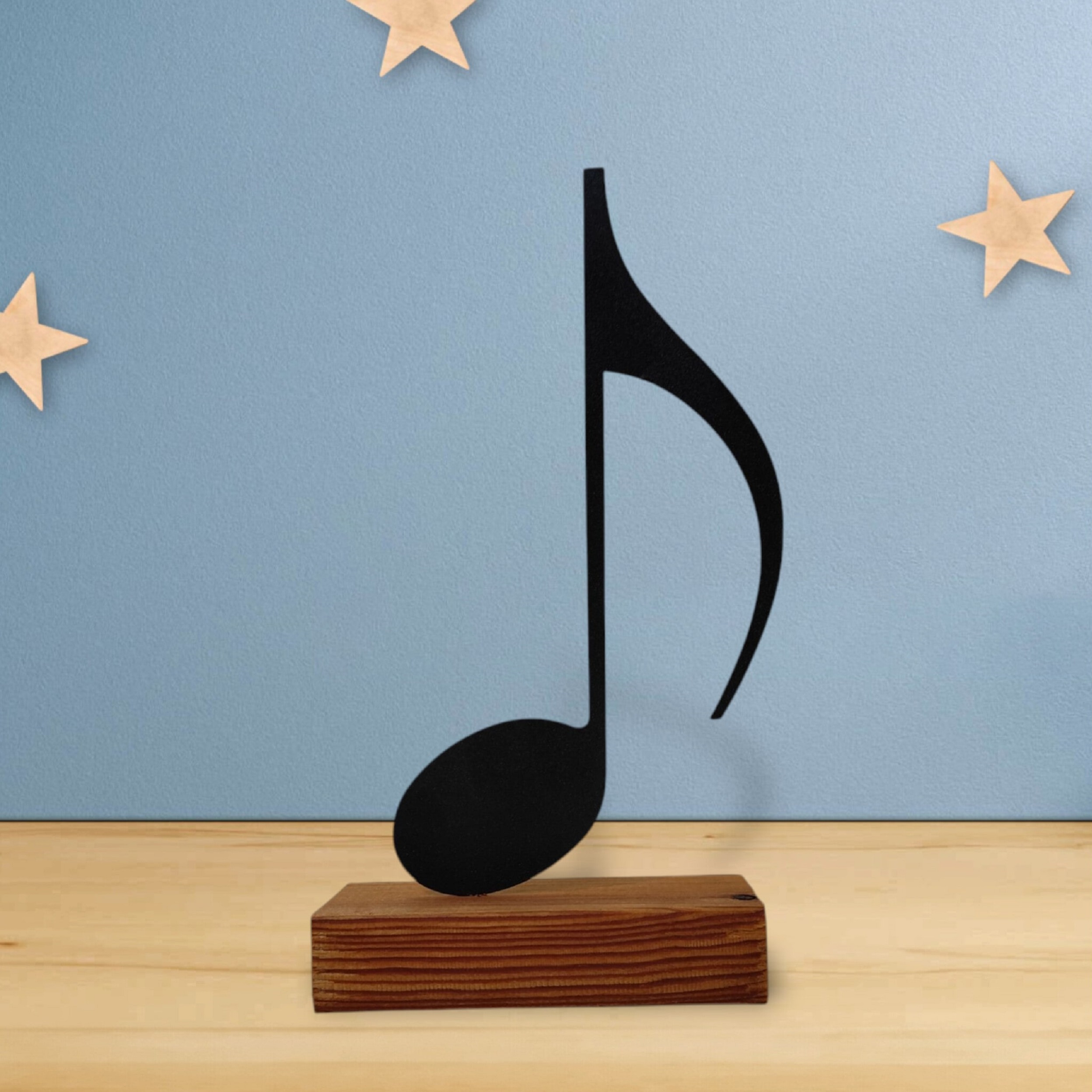 تندیس مینیمال نیتا متال طرح نت موسیقی چنگ