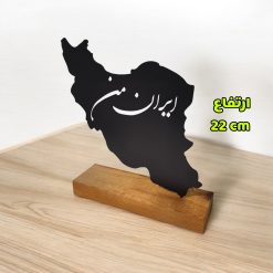 تندیس مینیمال نیتا متال طرح ایران من
