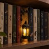 فانوس روشنایی نیتا متال طرح بین کتابی