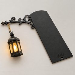 فانوس روشنایی نیتا متال طرح بین کتابی